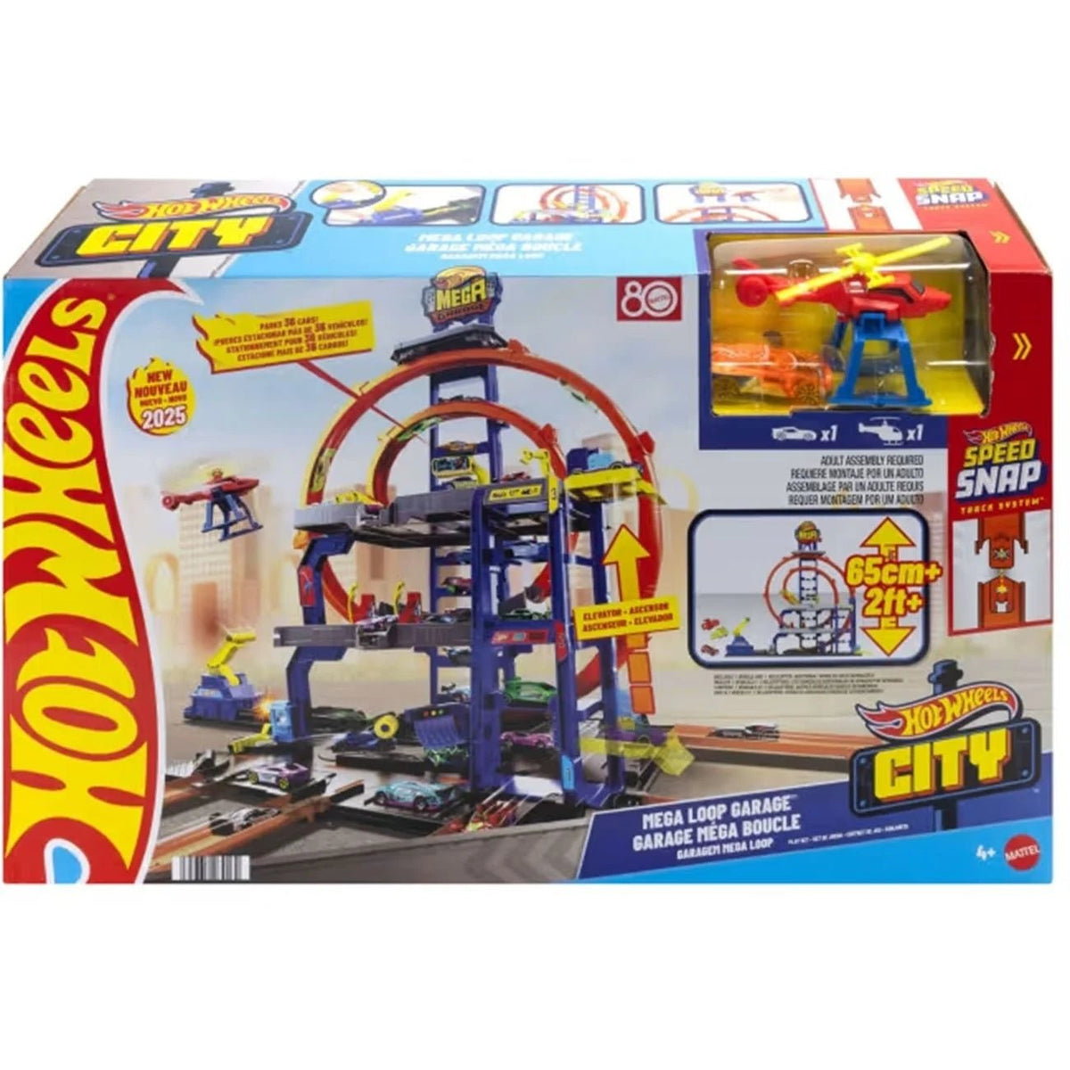 Mattel - Hot Wheels City Mega Γκαραζ (JBM74) - 194735264162 - Crystal Lotus