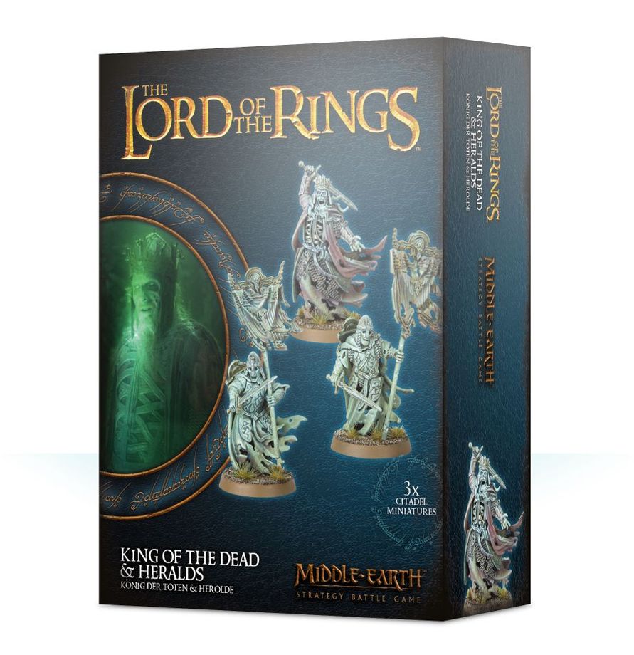 Middle - Earth Strategy Battle Game - King of the Dead & Heralds (30 - 46) - 5011921125630 - Crystal Lotus