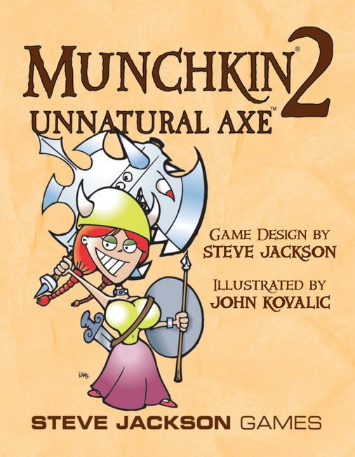 Munchkin 2 - Unnatural Axe - 837654320457 - CrystalLotus.eu