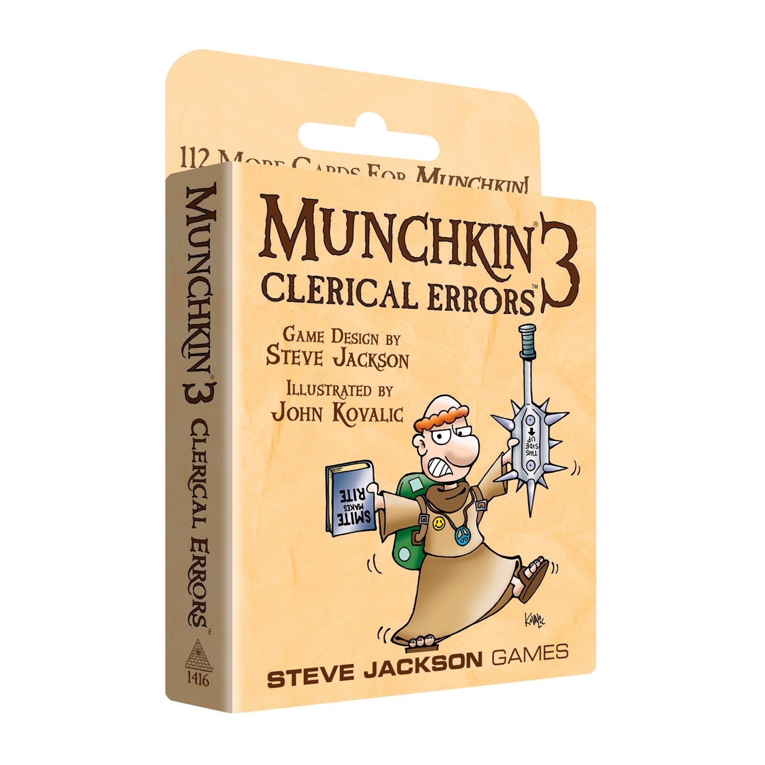 Munchkin 3: Clerical Errors - 837654320488 - CrystalLotus.eu