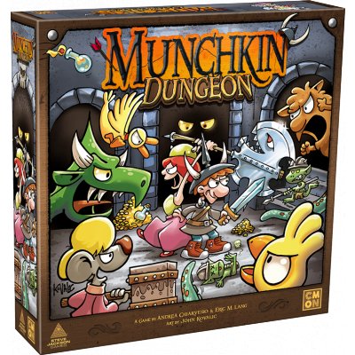 Munchkin Dungeon - 889696010421 - CrystalLotus.eu