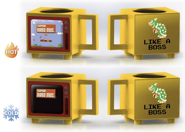 Nintendo Heat Change Mug Super Mario Bros - 5050574259545 - CrystalLotus.eu