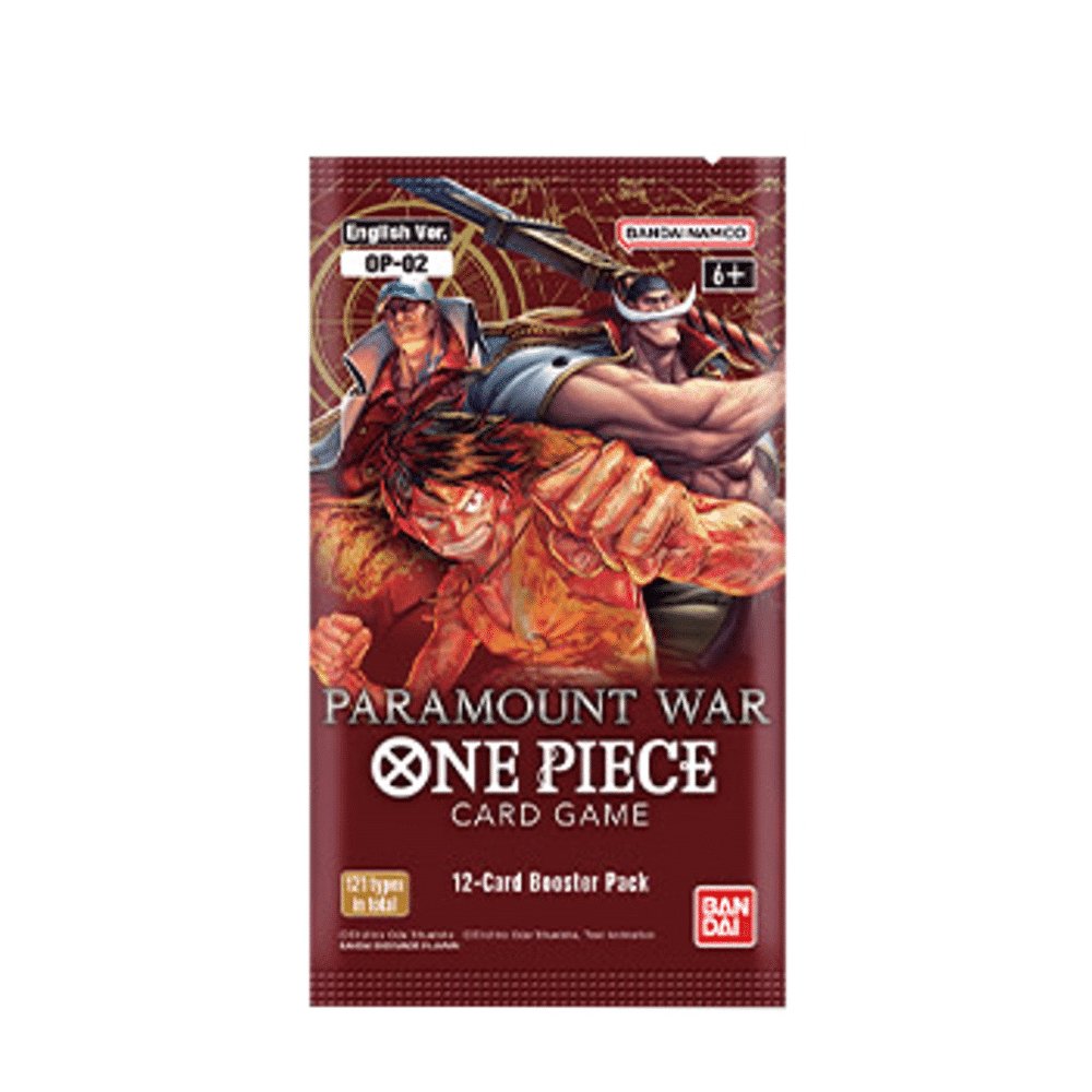 One Piece Card Game - OP02 Paramount War Booster Pack - 811039039080 - CrystalLotus.eu