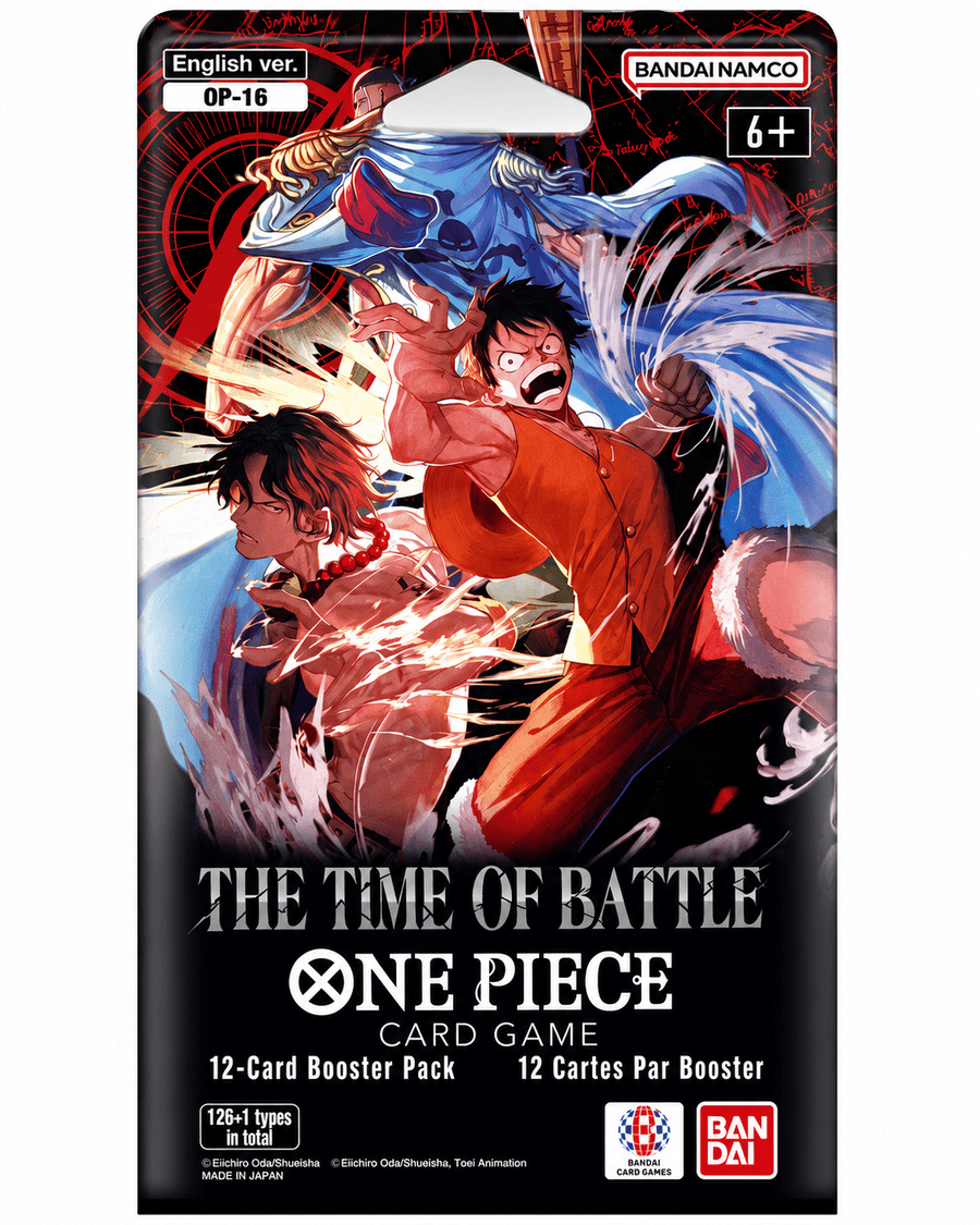 One Piece Card Game - The Time of Battle - OP16 Booster Pack (Single Pack) - 810199500294 - Crystal Lotus