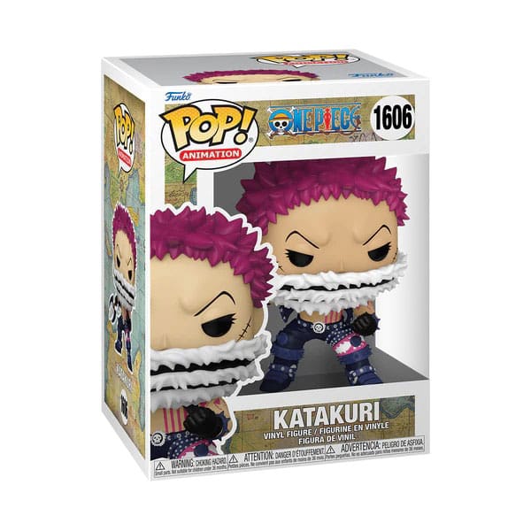 One Piece POP! Animation Vinyl Figure Katakuri 9 cm - 889698755795 - Crystal Lotus