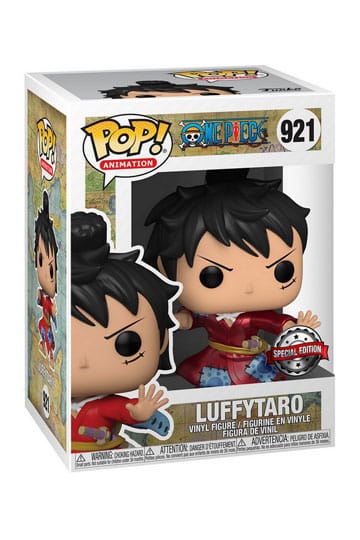 One Piece POP! Animation Vinyl Figure Luffy in Kimono (MT) Exclusive Edition 9 cm - 889698545327 - Crystal Lotus