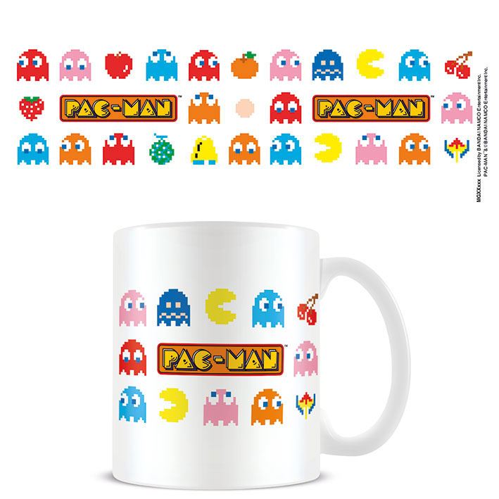 Pac - Man Mug Multi - 5050574263269 - CrystalLotus.eu