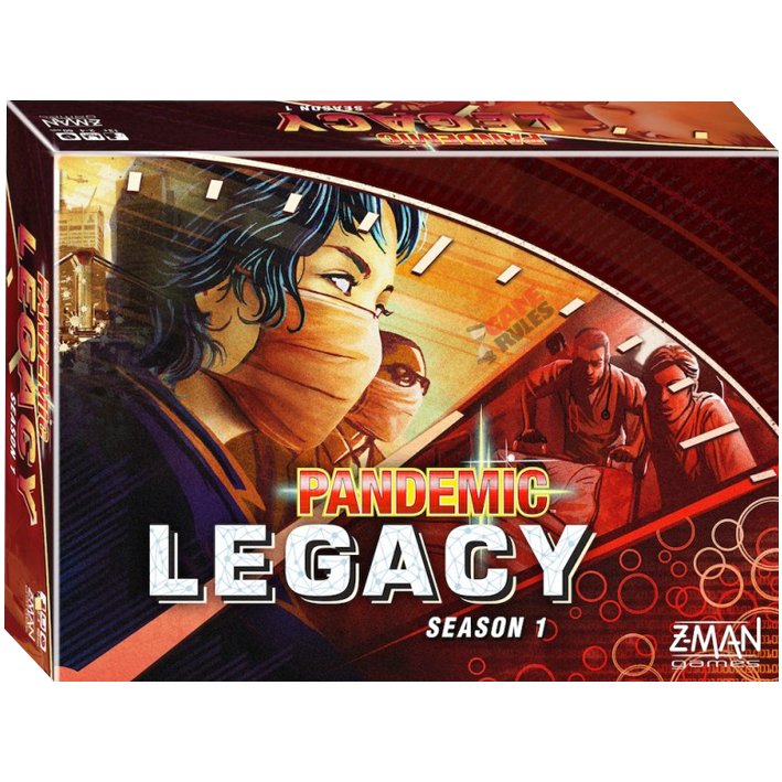 Pandemic: Legacy - Season 1 (Red Version) - 681706711713 - CrystalLotus.eu