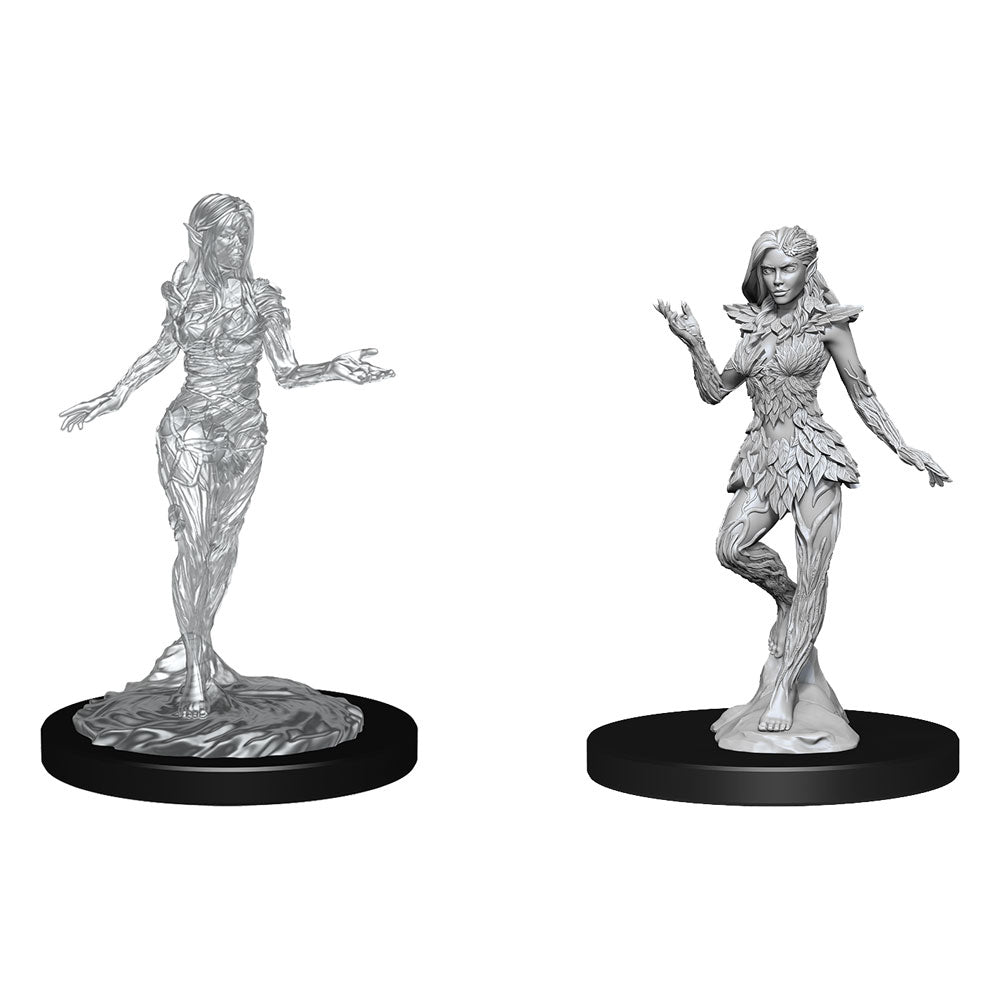 Pathfinder Battles Deep Cuts Unpainted Miniatures Nymph & Dryad - 634482902653 - CrystalLotus.eu