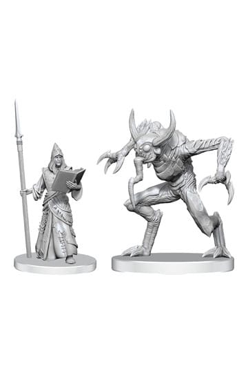 Pathfinder Deep Cuts Unpainted Miniatures Vloriak (Despoiler Demon) & Demonologist - 634482908365 - Crystal Lotus