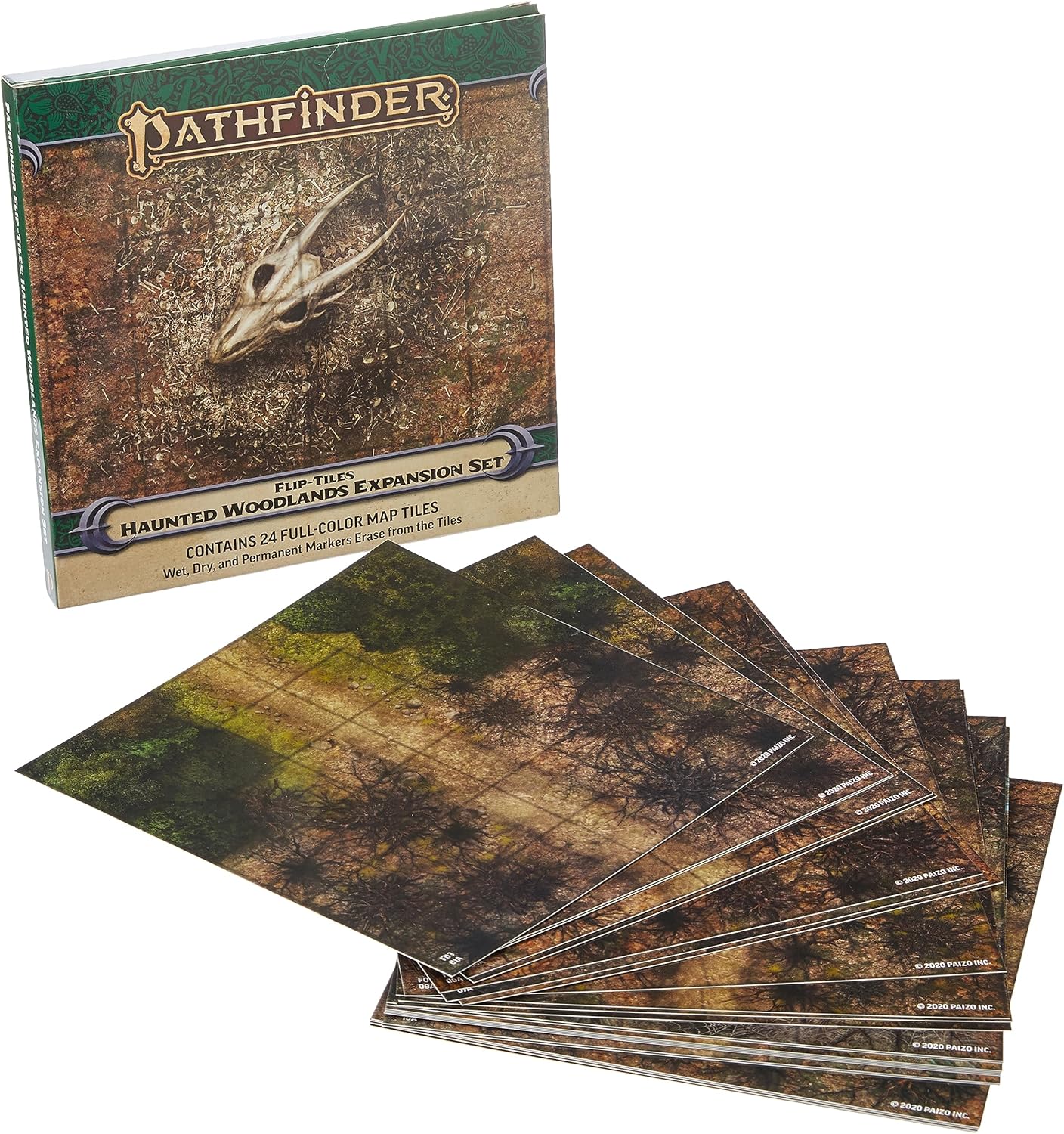 Pathfinder Flip - Tiles: Haunted Woodlands Expansion - 9781640782372 - Crystal Lotus