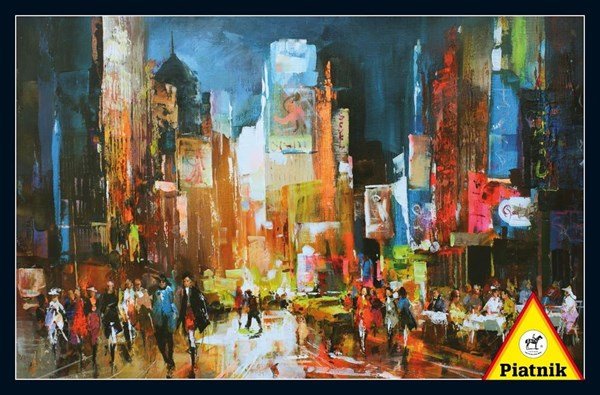 Piatnik (538148) - "Times Square" - 1000 pieces puzzle - 9001890538148 - CrystalLotus.eu