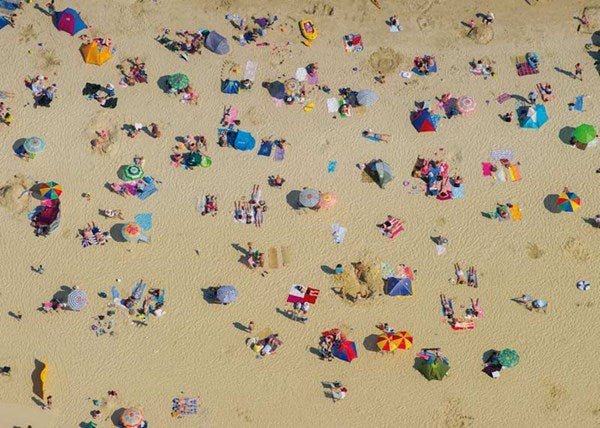 Piatnik (541247) - "Beach" - 1000 pieces puzzle - 9001890541247 - CrystalLotus.eu