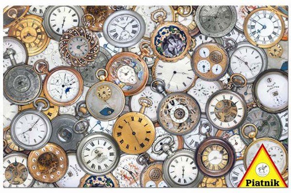 Piatnik (568046) - "Time Pieces" - 1000 pieces puzzle - 9001890568046 - CrystalLotus.eu