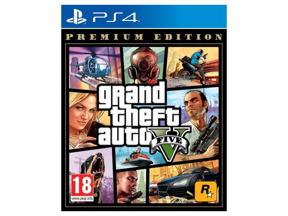 Playstation 4 - Gta 5 Premium Edition - 5026555424271 - CrystalLotus.eu