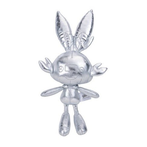 Pokémon 25th anniversary Select Plush Figures Silver Version 20 cm: Scorbunny - 191726382898 - CrystalLotus.eu