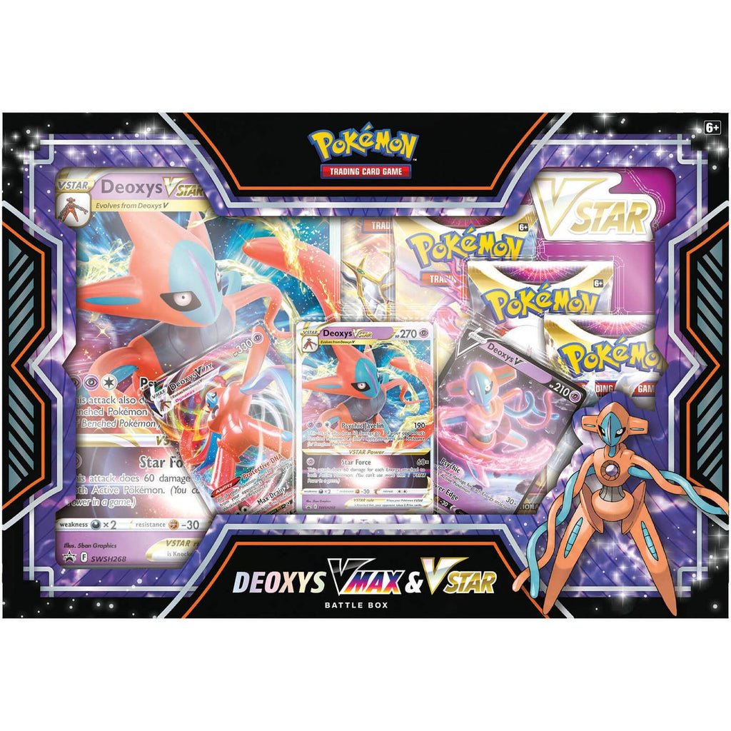 Pokemon - Deoxys VMAX & VSTAR Battle October Box - EN - 820650850882 - CrystalLotus.eu