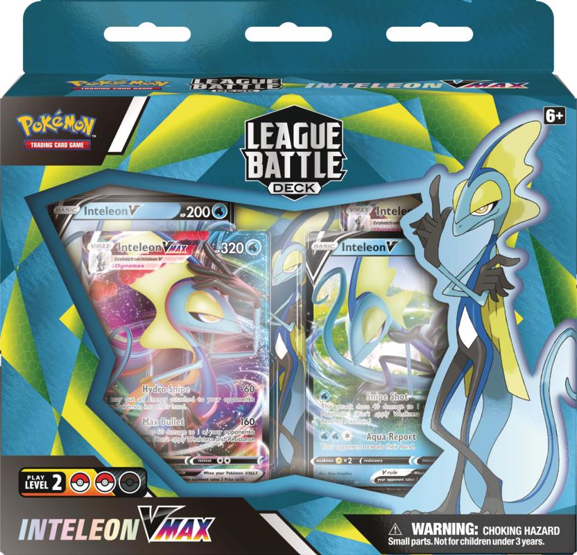 Pokemon TCG - League Battle Deck: Inteleon VMax - 820650808746 - CrystalLotus.eu