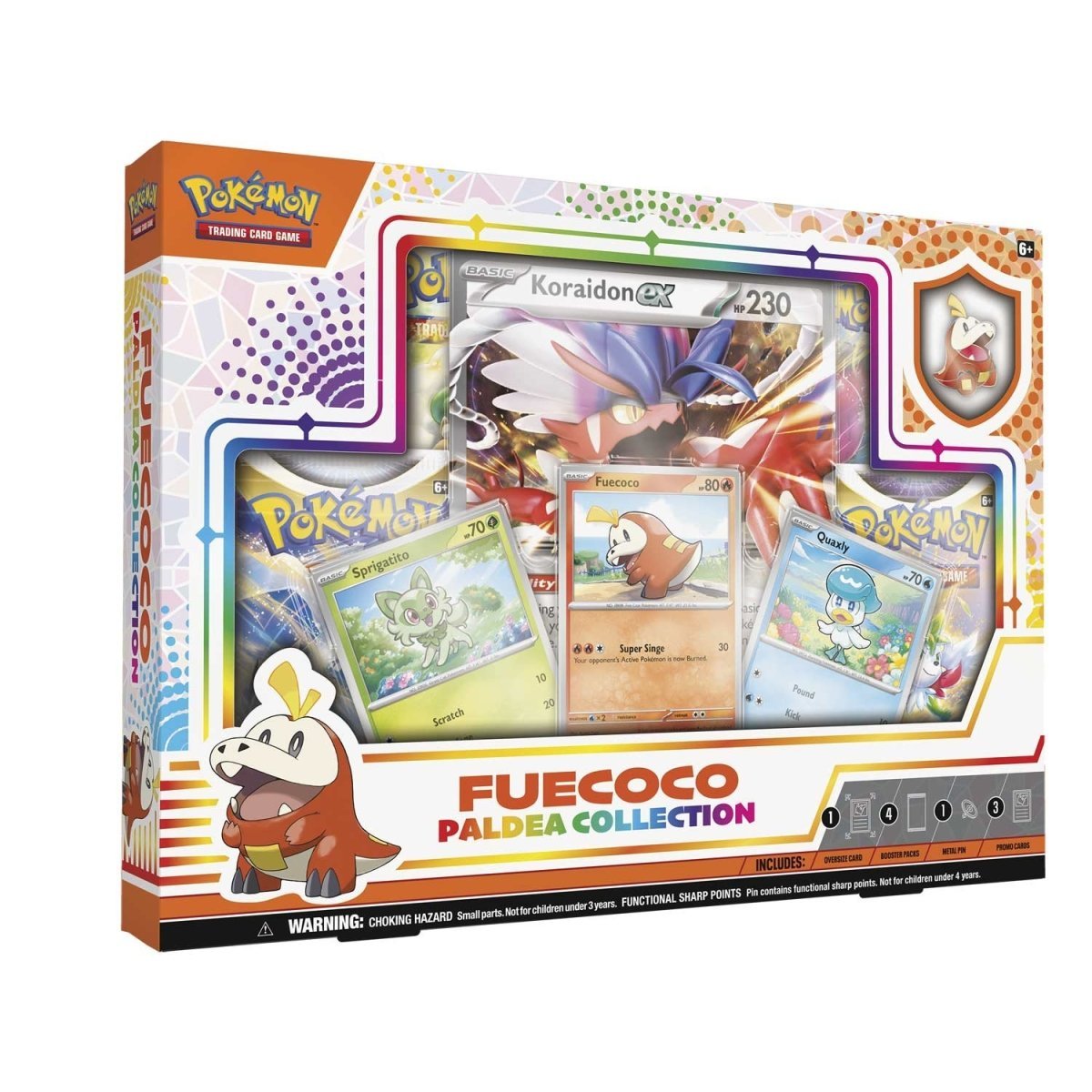 Pokémon TCG Paldea Collection Fuecoco - 820650852114 - CrystalLotus.eu