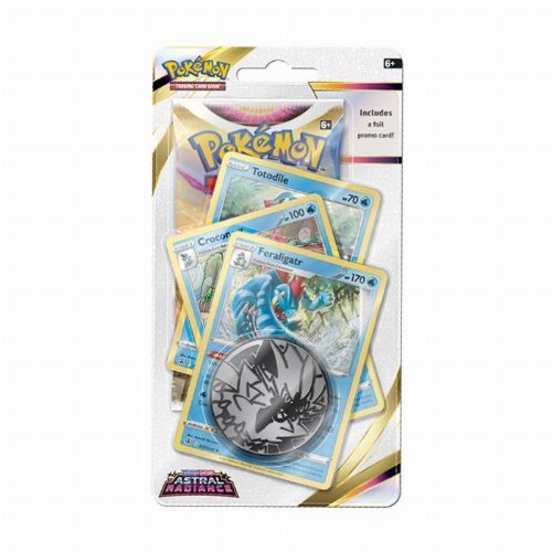 Pokemon TCG Sword & Shield Astral Radiance - Feraligatr Premium Checklane Blister - 820650850318 - CrystalLotus.eu