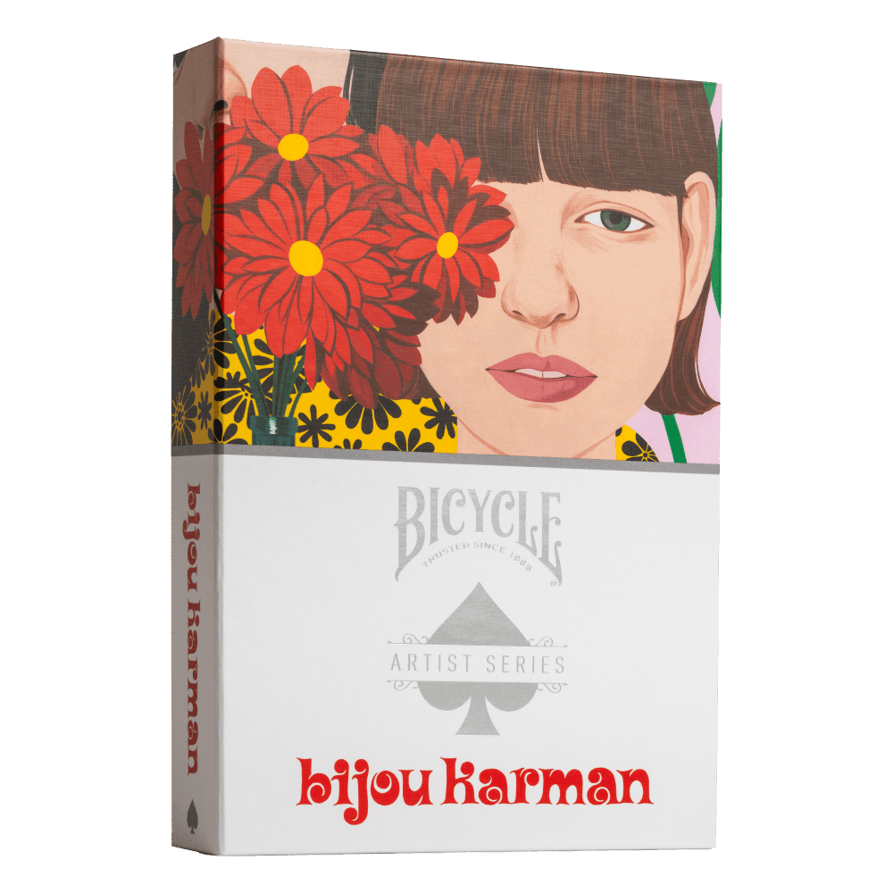 Premium Bicycle - Artist Series: Bijou Karman Double Pack Boxed Set - 073854098004 - Crystal Lotus