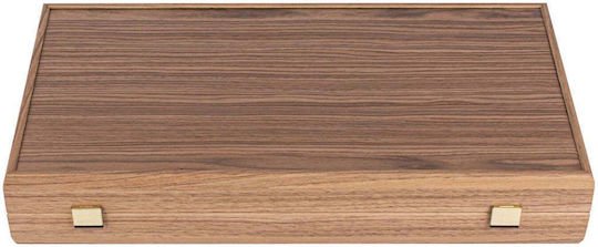 Premium Handcrafted Blue Oak Backgammon Set - Elegant Marquetry Design 48x52cm (by Manopoulos) (TKO1) - 5200430700784 - Crystal Lotus
