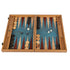 Premium Handcrafted Turquoise Natural Cork Backgammon Set with Oak Wood Checkers 48x60cm (by Manopoulos) - 5250000000058 - Crystal Lotus