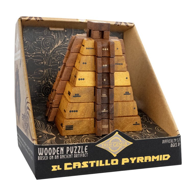 Project Genius - Brain Teaser El Castillo Pyramid - 850051868452 - Crystal Lotus
