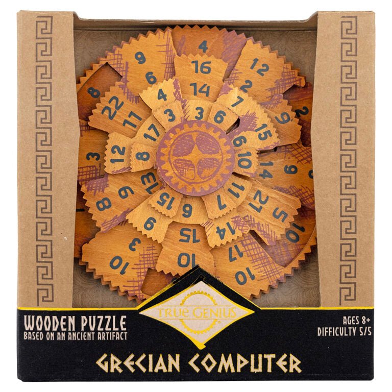 Project Genius - Brain Teaser Grecian Computer - 850013539093 - Crystal Lotus