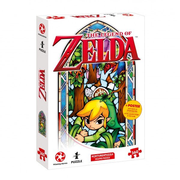 Puzzle - Zelda Link - Boomerang, 360 pc - 4035576011385 - CrystalLotus.eu