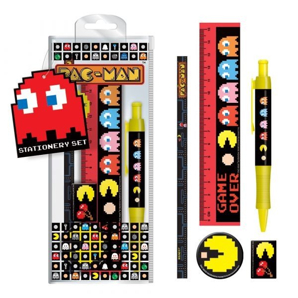 Pyramid Stationery Set - Dele - Pac - Man (Characters) - 5051265735171 - CrystalLotus.eu