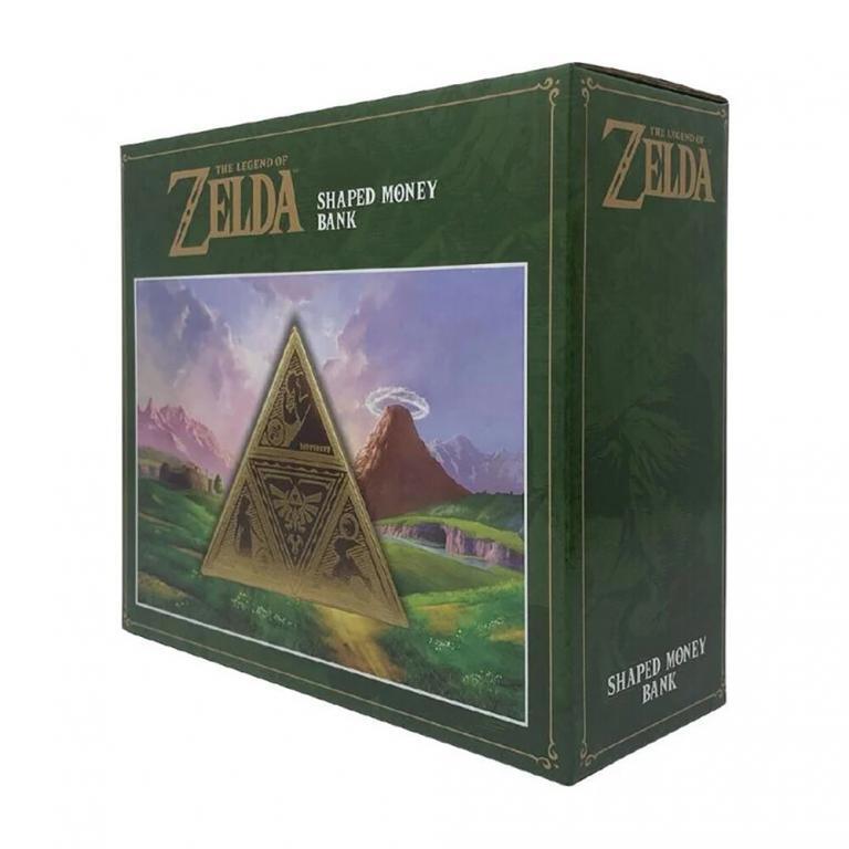Pyramid - The Legend of Zelda Triforce Shaped Money Bank - 5050293867601 - Crystal Lotus