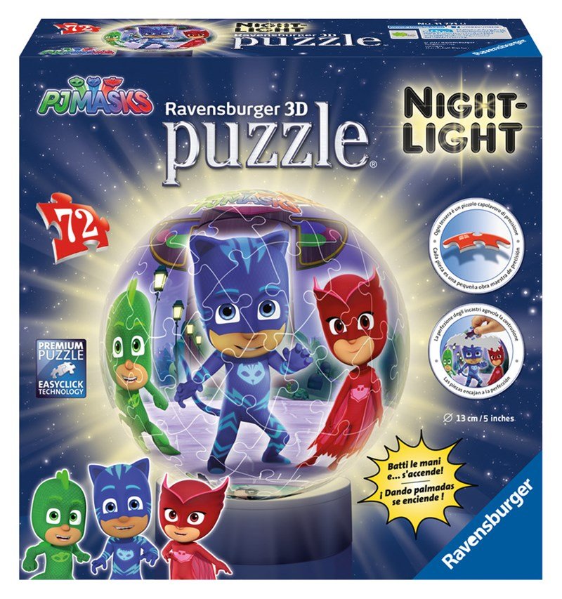 Ravensburger (11771) "PJ Masks" - 72 pieces puzzle - 4005556117710 - CrystalLotus.eu