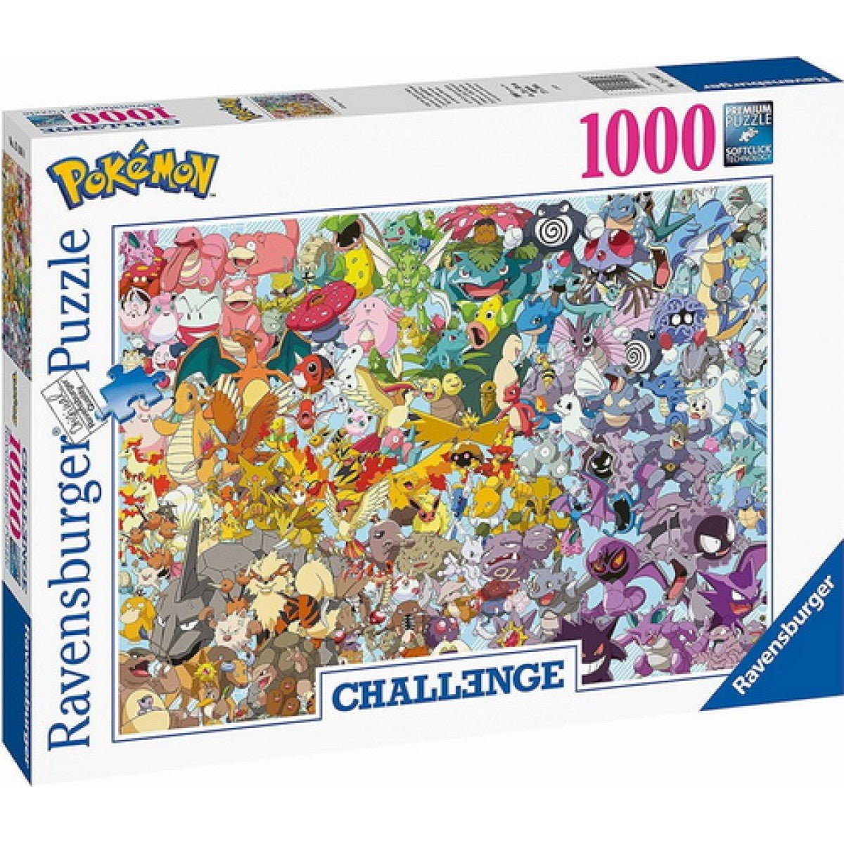 Ravensburger (15166) "Pokemon" - 1000 pieces puzzle - 4005556151660 - CrystalLotus.eu