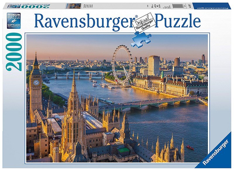 Ravensburger (16627) "Atmospheric London" - 2000 pieces puzzle - 4005556166275 - CrystalLotus.eu
