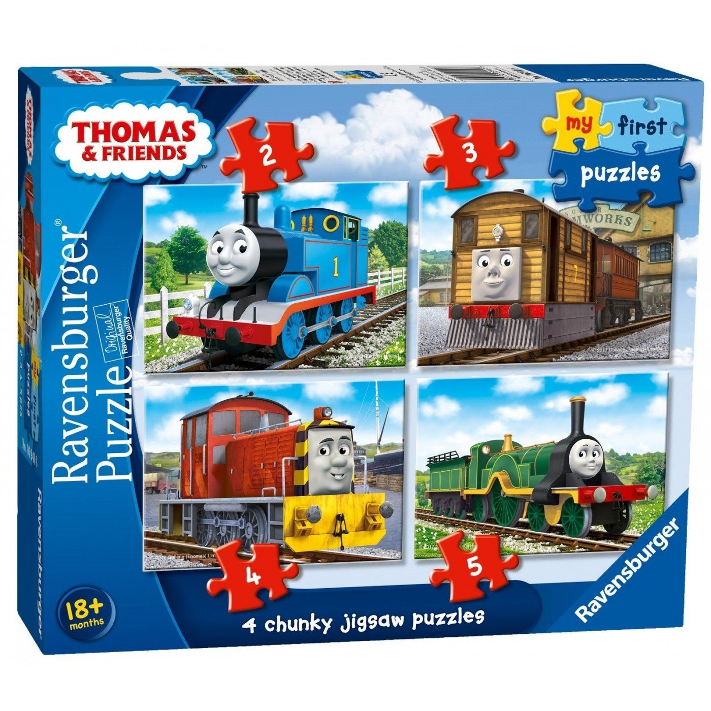 Ravensburger (6940) My First Puzzle Thomas & Friends - 4005556069408 - CrystalLotus.eu