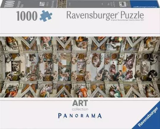 Ravensburger - Puzzle Art Collection Michelangelo: The Vault Of The Sistine Chapel 1000pcs (12000042) - 4005555000426 - Crystal Lotus