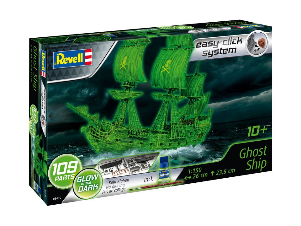 Revell 05435 Ghost Ship - Glow in the dark - 4009803054353 - Crystal Lotus