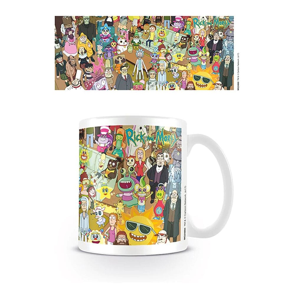 Rick and Morty Mug Characters - 5050574248600 - CrystalLotus.eu