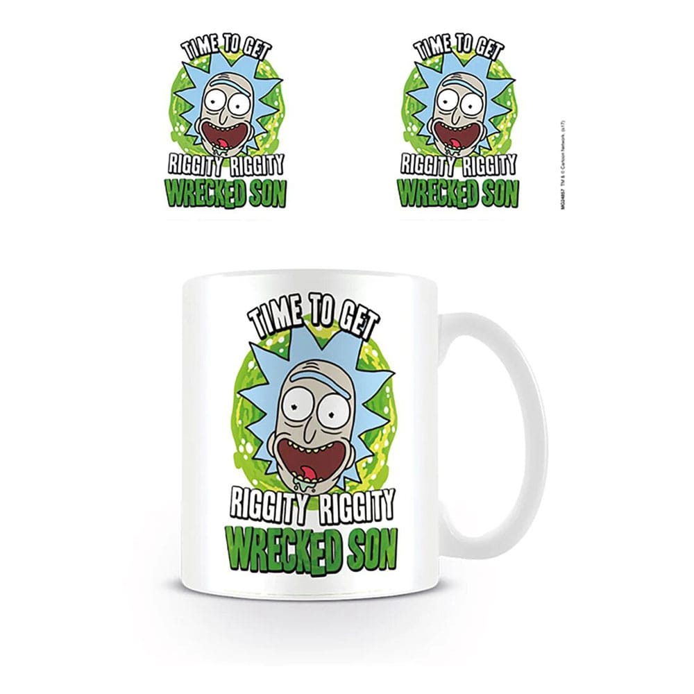 Rick and Morty Mug Wrecked Son - 5050574248570 - CrystalLotus.eu