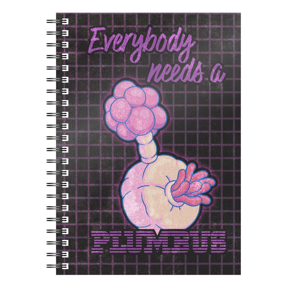 Rick & Morty Notebook Plumbus - 8435450246593 - CrystalLotus.eu