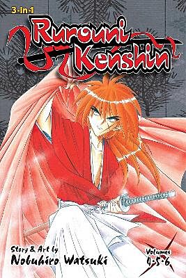 Rurouni Kenshin, 3 - in - 1 Part 2 of 9, Volumes 4 - 6 (by Nobuhiro Watsuki) - 9781421592466 - Crystal Lotus