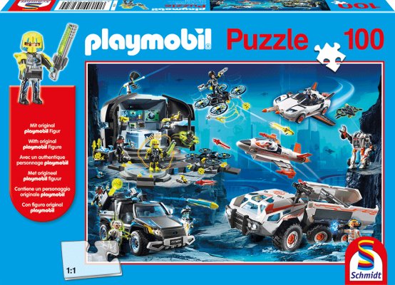 Schmidt 56272 Playmobil Top Agents 100 pcs - 4001504562724 - CrystalLotus.eu