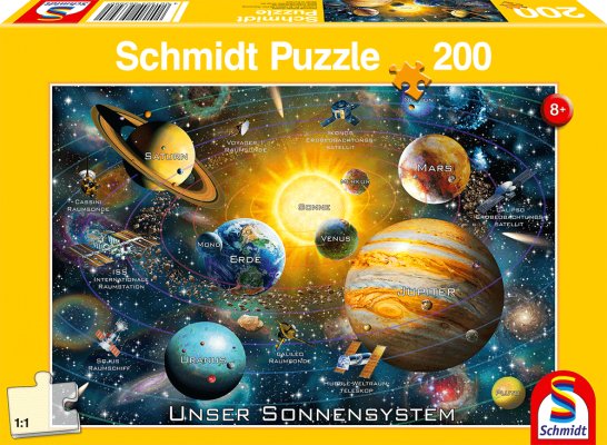 Schmidt 56308 Our solar system 200 pcs - 4001504563080 - CrystalLotus.eu