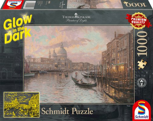 Schmidt 59499 In the streets of Venice Glow in the Dark 1000 pcs - 4001504594992 - CrystalLotus.eu