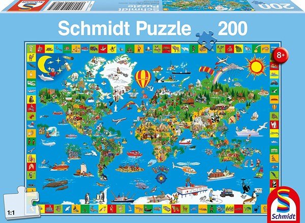 Schmidt Spiele 56118 "Your Amazing World" 200 pcs - 4001504561185 - CrystalLotus.eu