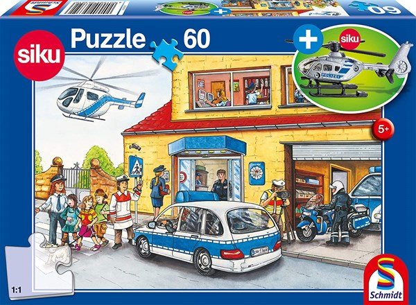 Schmidt Spiele 56351 "Helicopter Puzzle" 60 pcs - 4001504563516 - CrystalLotus.eu