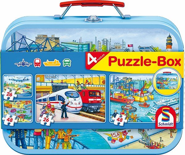 Schmidt Spiele 56508 "Vehicles" 26 48 pcs - 4001504565084 - CrystalLotus.eu
