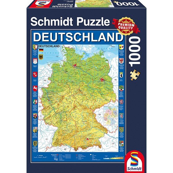 Schmidt Spiele 58287 "Germany" 1000 pcs - 4001504582876 - CrystalLotus.eu