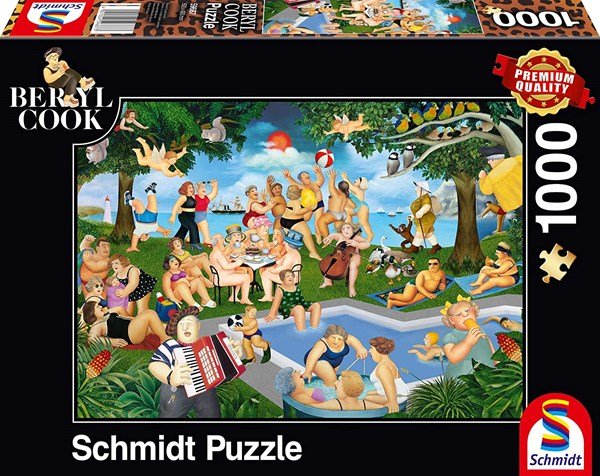 Schmidt Spiele 59687 Beryl Cook: "Summer Festival" 1000 pcs - 4001504596873 - CrystalLotus.eu